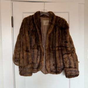 Vintage Fur Jacket (Woods of Halifax) - incredible condition